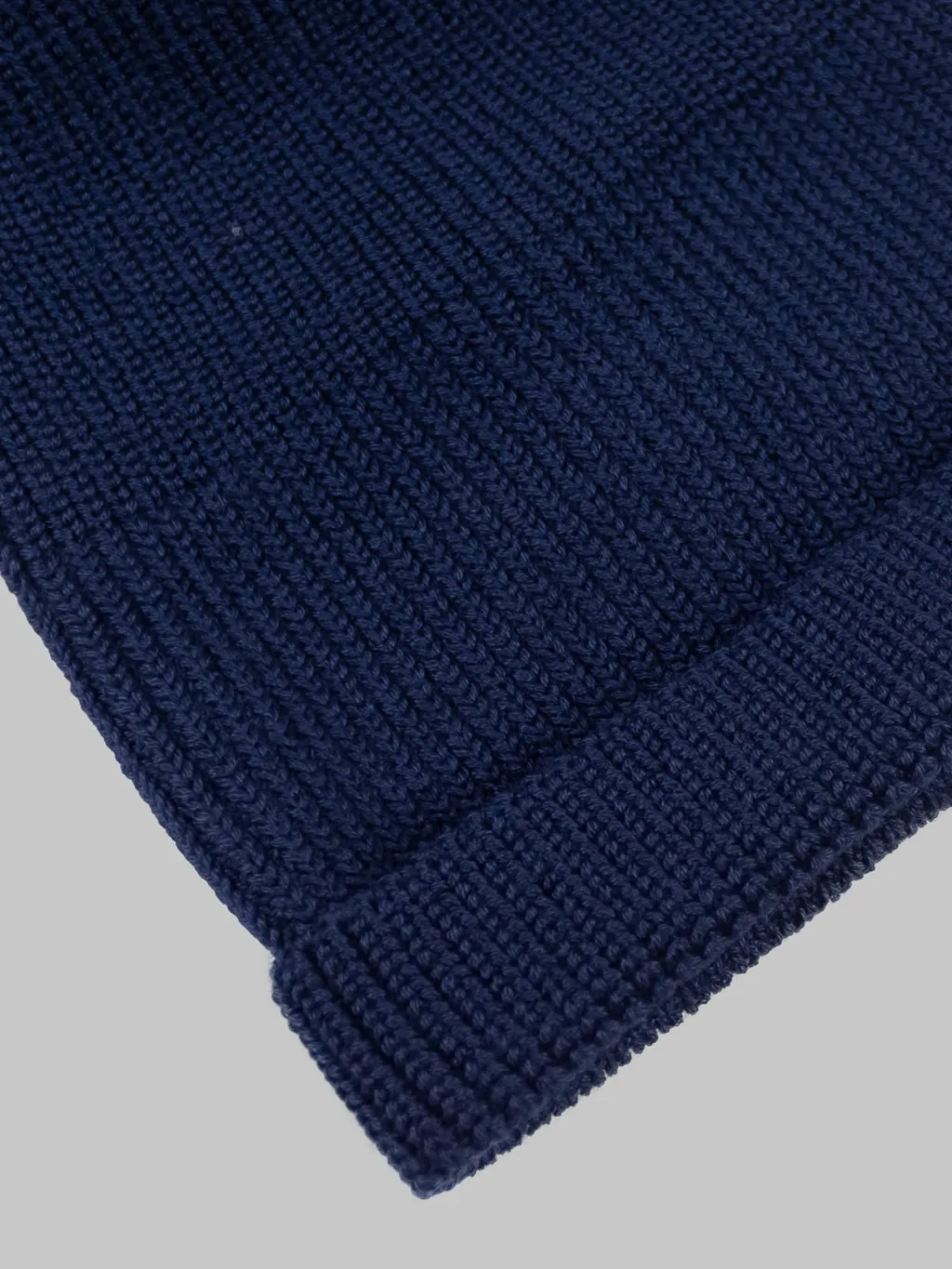 Mr. Fatman Merino Wool Roll Watch Cap Navy