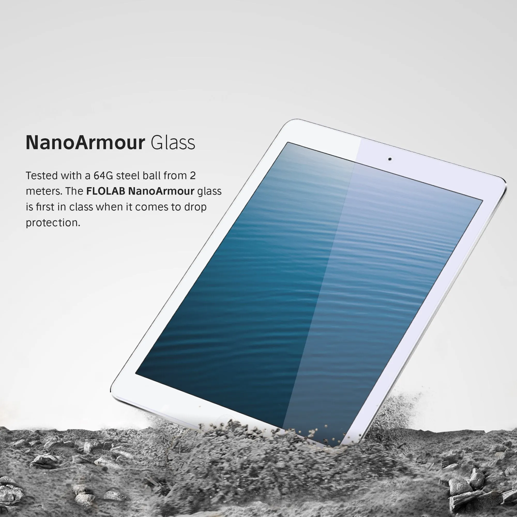 NanoArmour iPad 4 / 3 / 2  Anti-Blue light Screen Protector (10.1-inch)