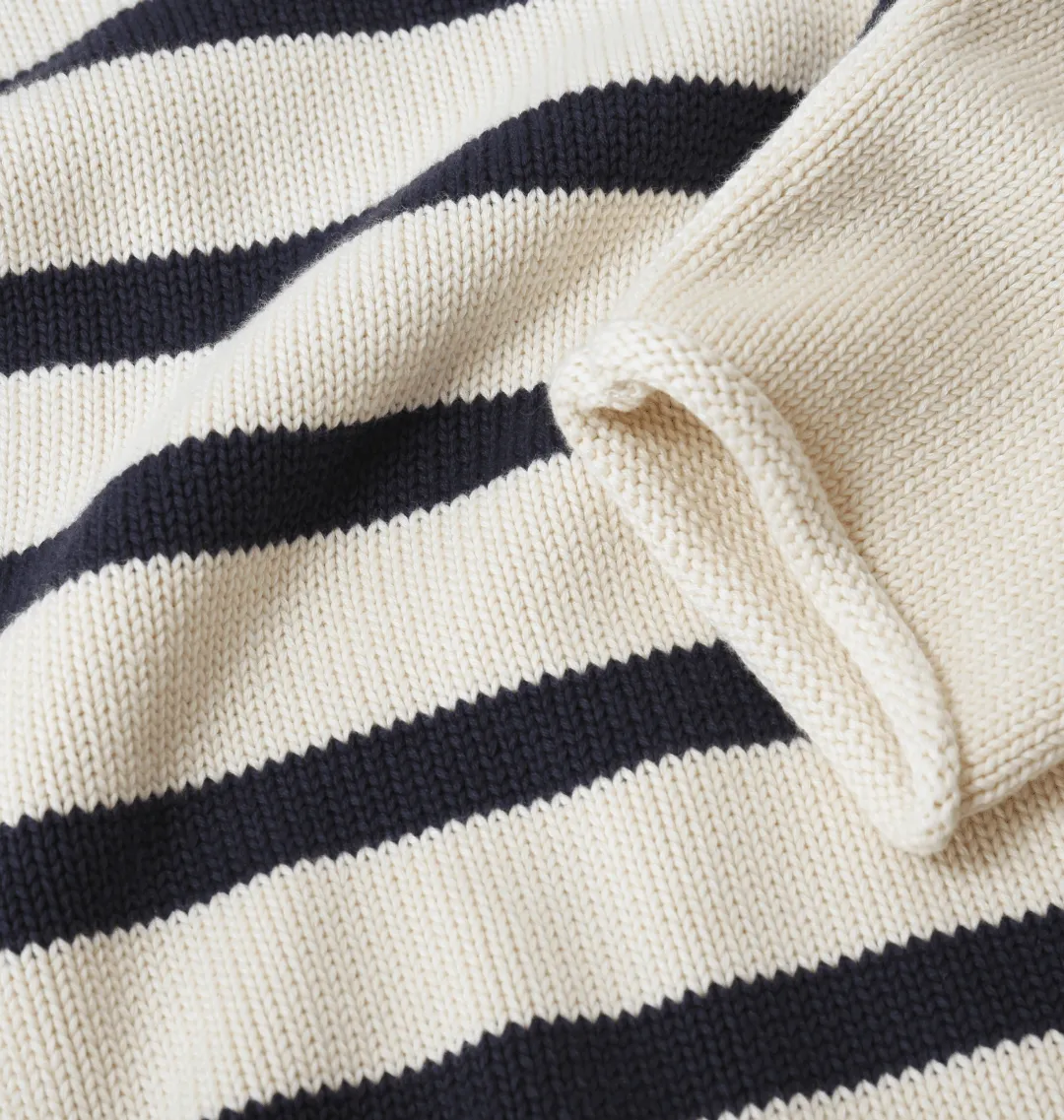 Offshore Oversized Striped Knitted Jumper