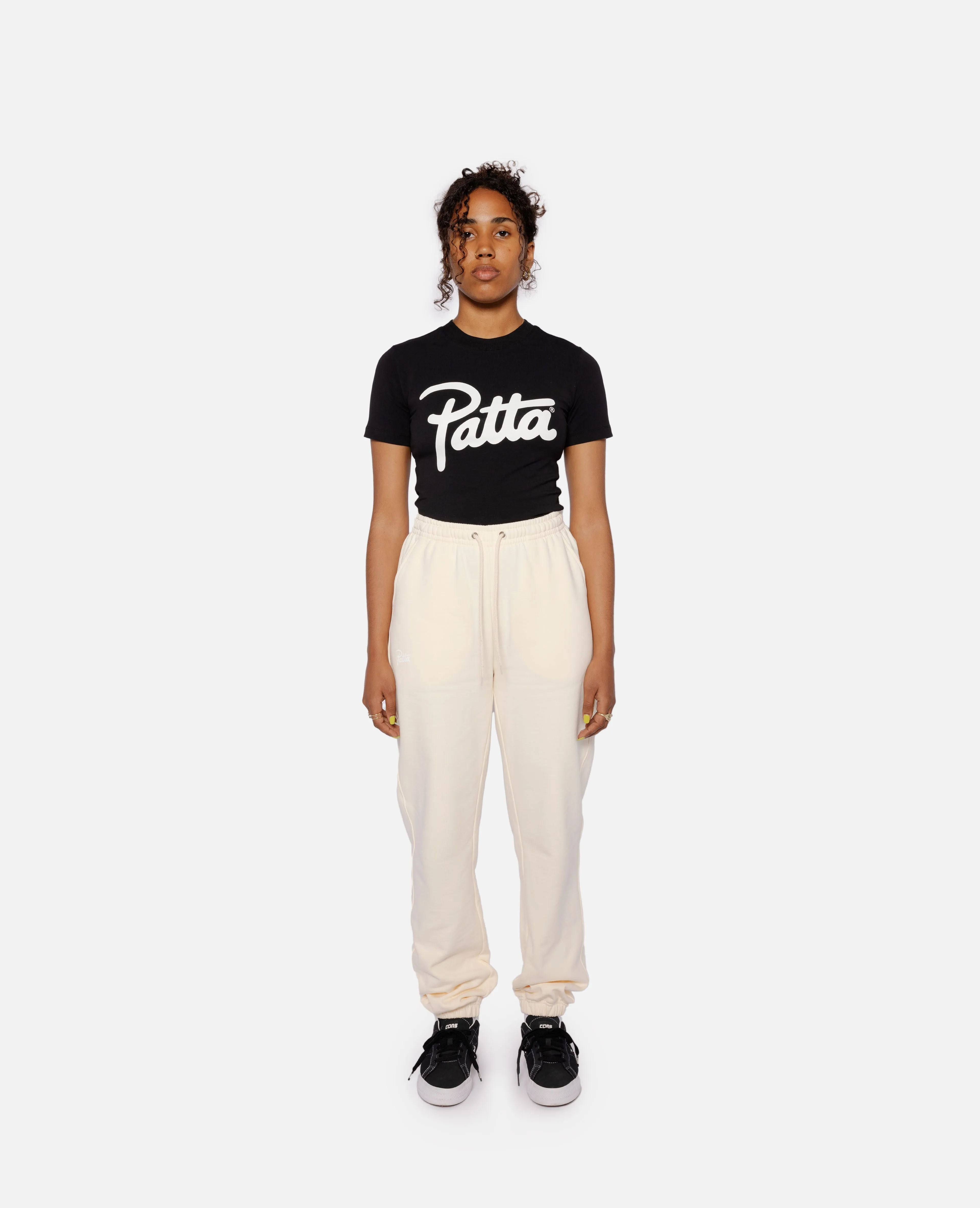 Patta Femme Basic Jogging Pants (Pearled Ivory)