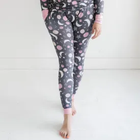 Pink To the Moon & Back Women's Pajama Pants