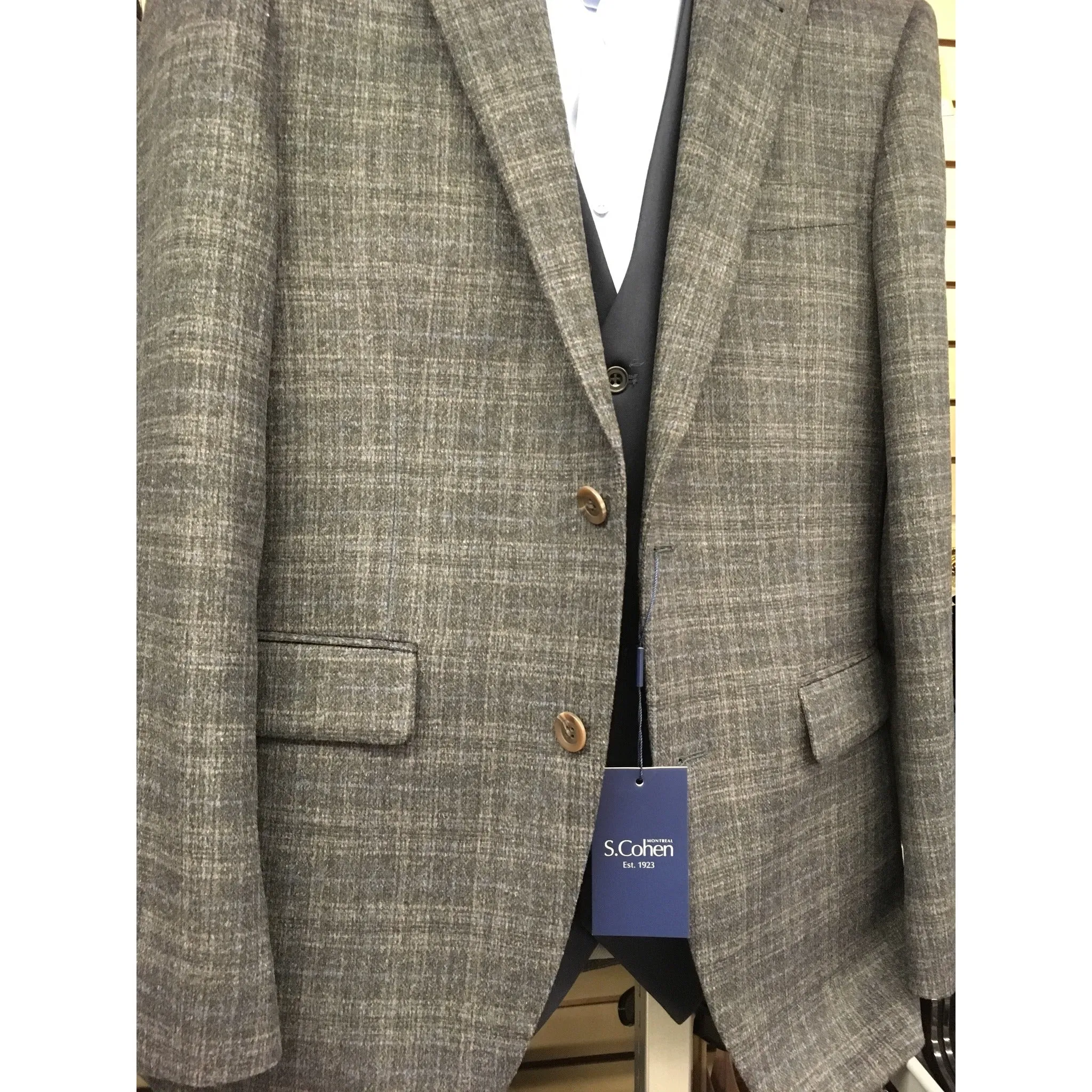 SETH PLAID SPORT JACKET