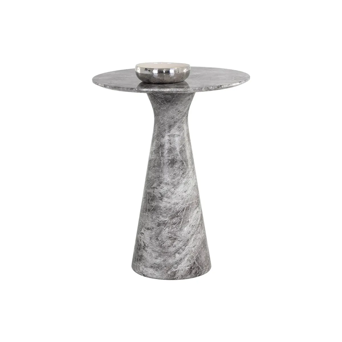 Shelburne Marble Look Bar Table by Sunpan Gray