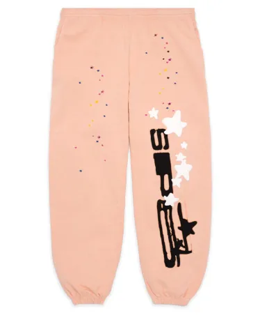 Sp5der - SP5 Peach Bellini Sweatpants