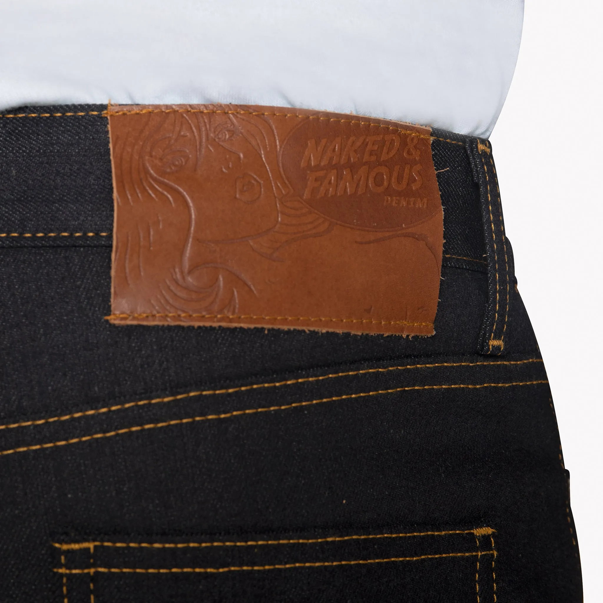 Stacked Guy - Deep Indigo Stretch Selvedge