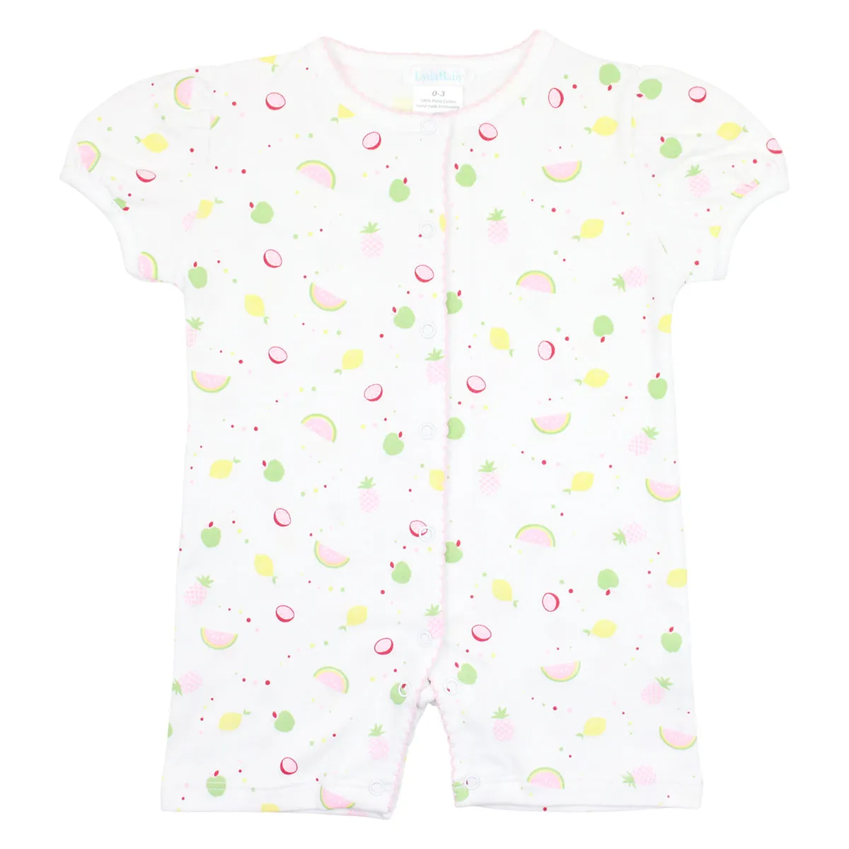 Summer Fruits printed Romper | Baby Girl