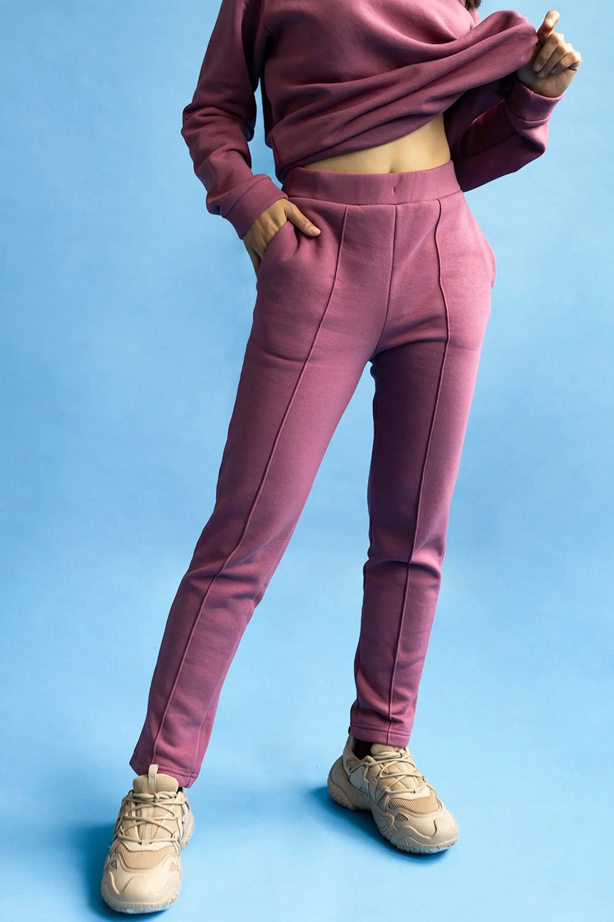 sweatpants power pink