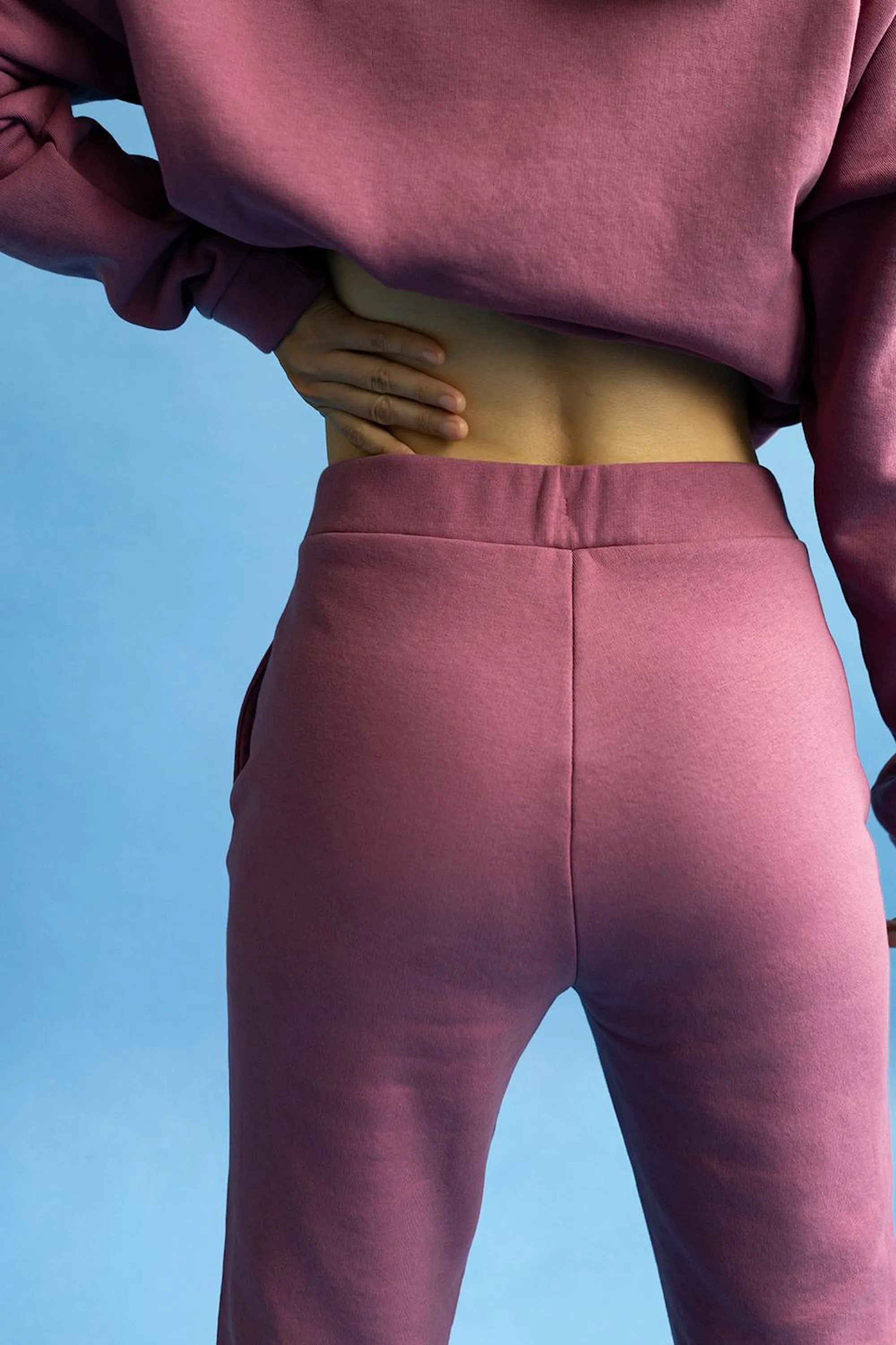 sweatpants power pink