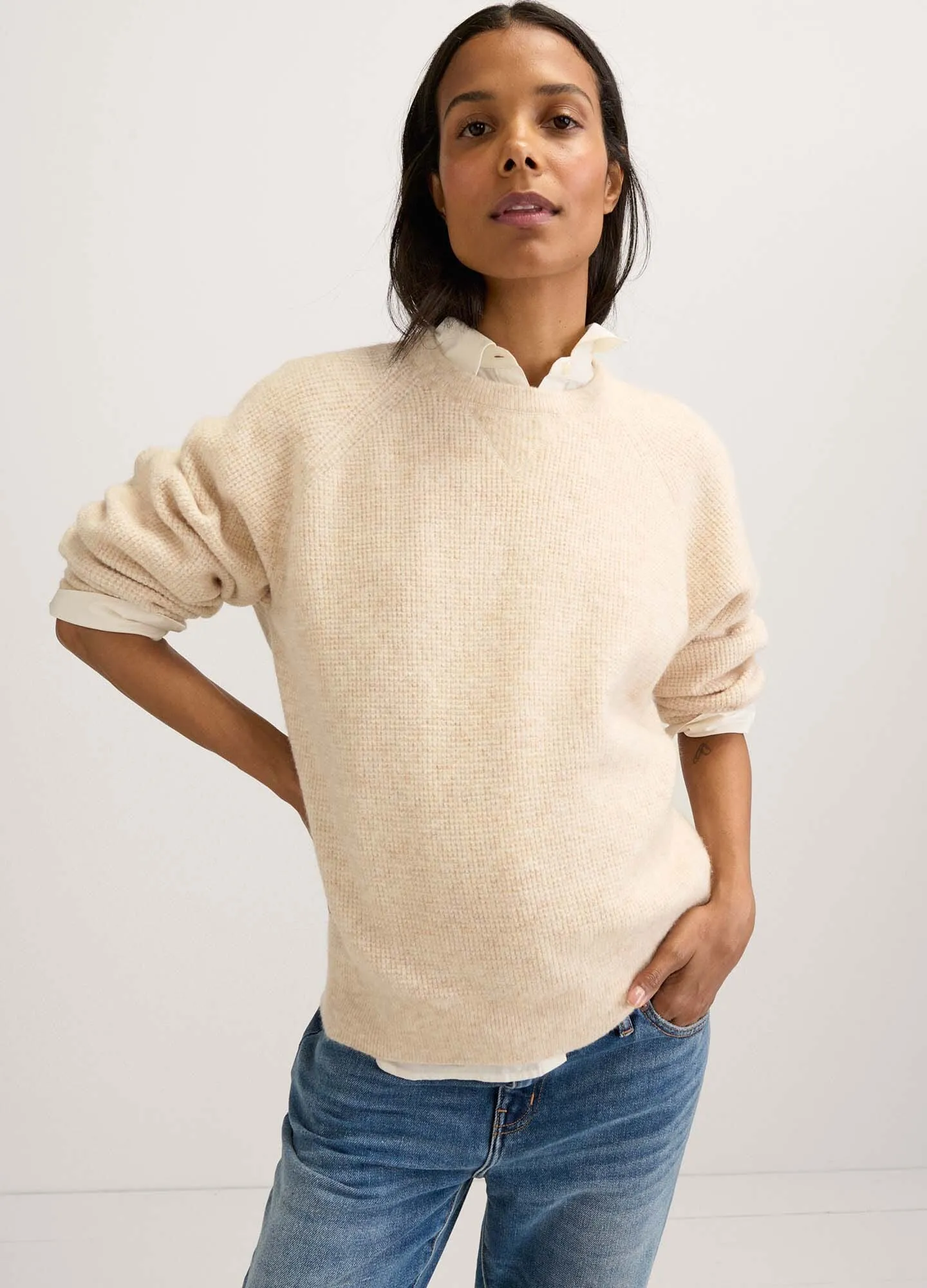 The Cozy Waffle Sweatshirt