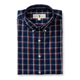 Tolbert Plaid Indigo Sport Shirt  