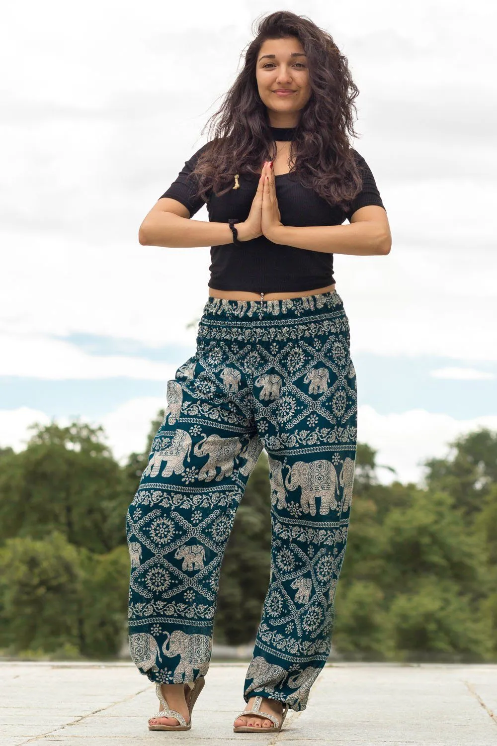 Turquoise Fortune Pants