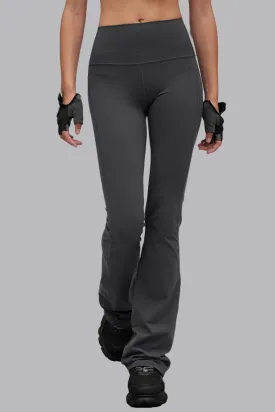 V_SCULPT® FLARED LEGGINGS - Dark Gray