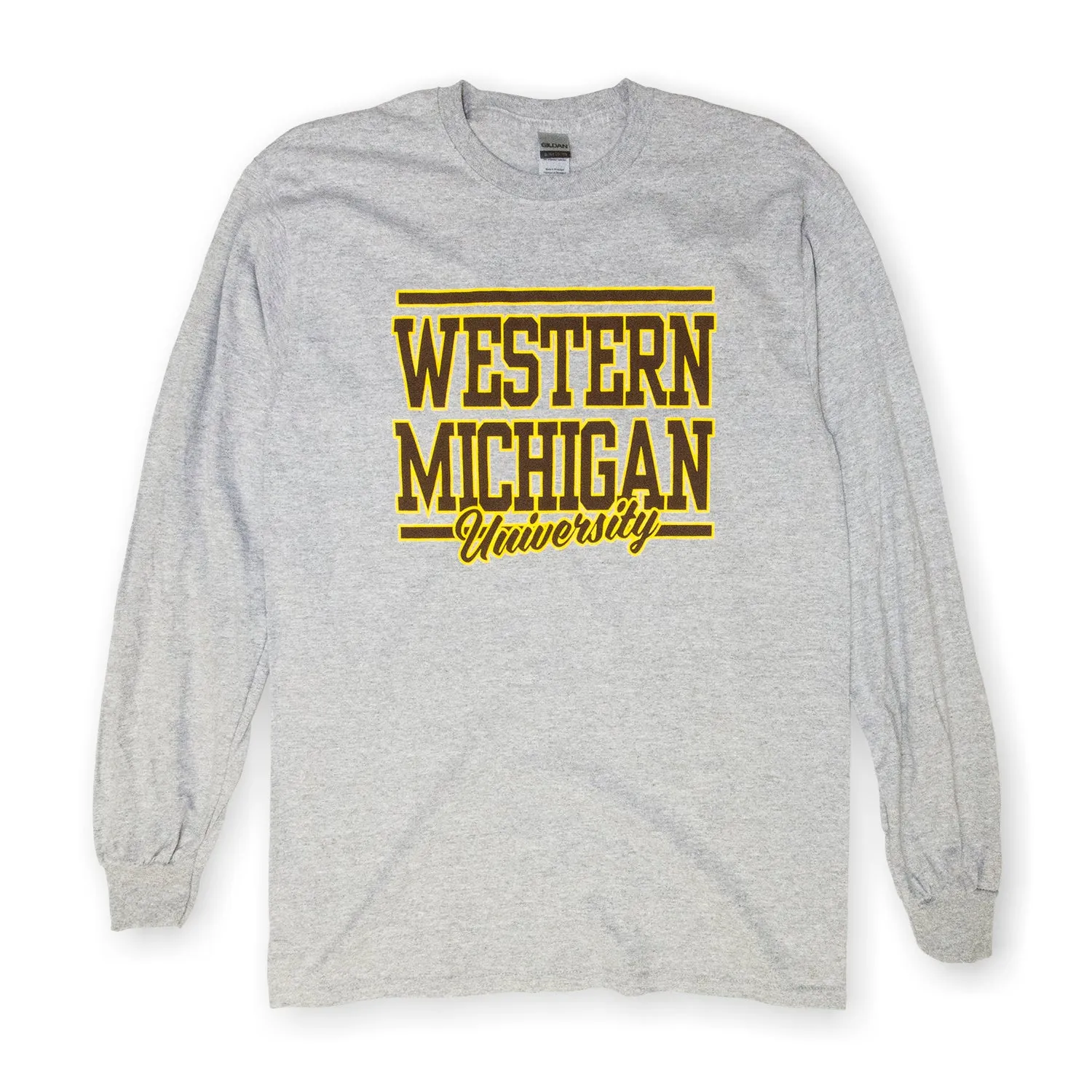 Western Michigan Script Long Sleeve Tee