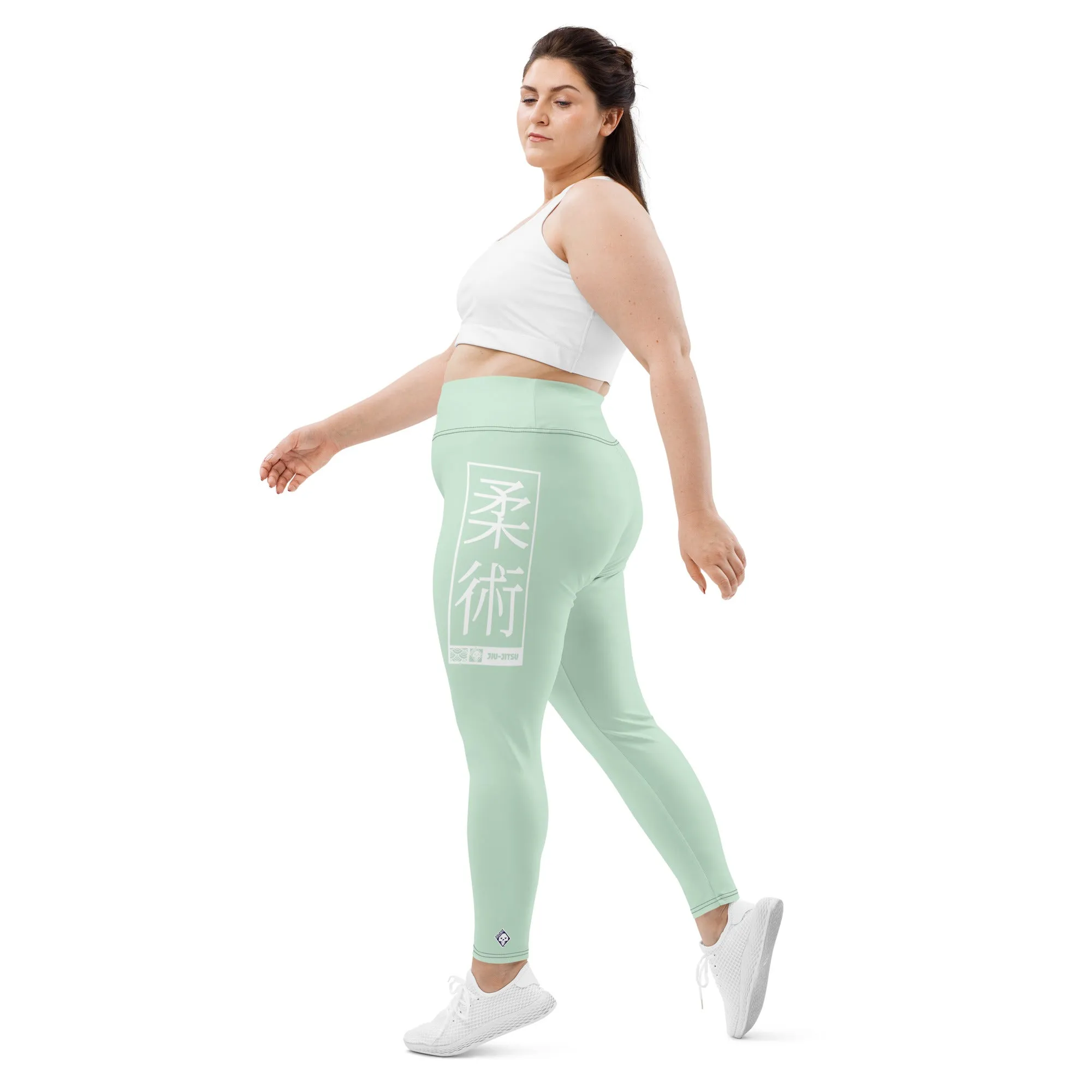 Women's Plus Size Yoga Pants Workout Leggings For Jiu Jitsu 011 - Surf Crest