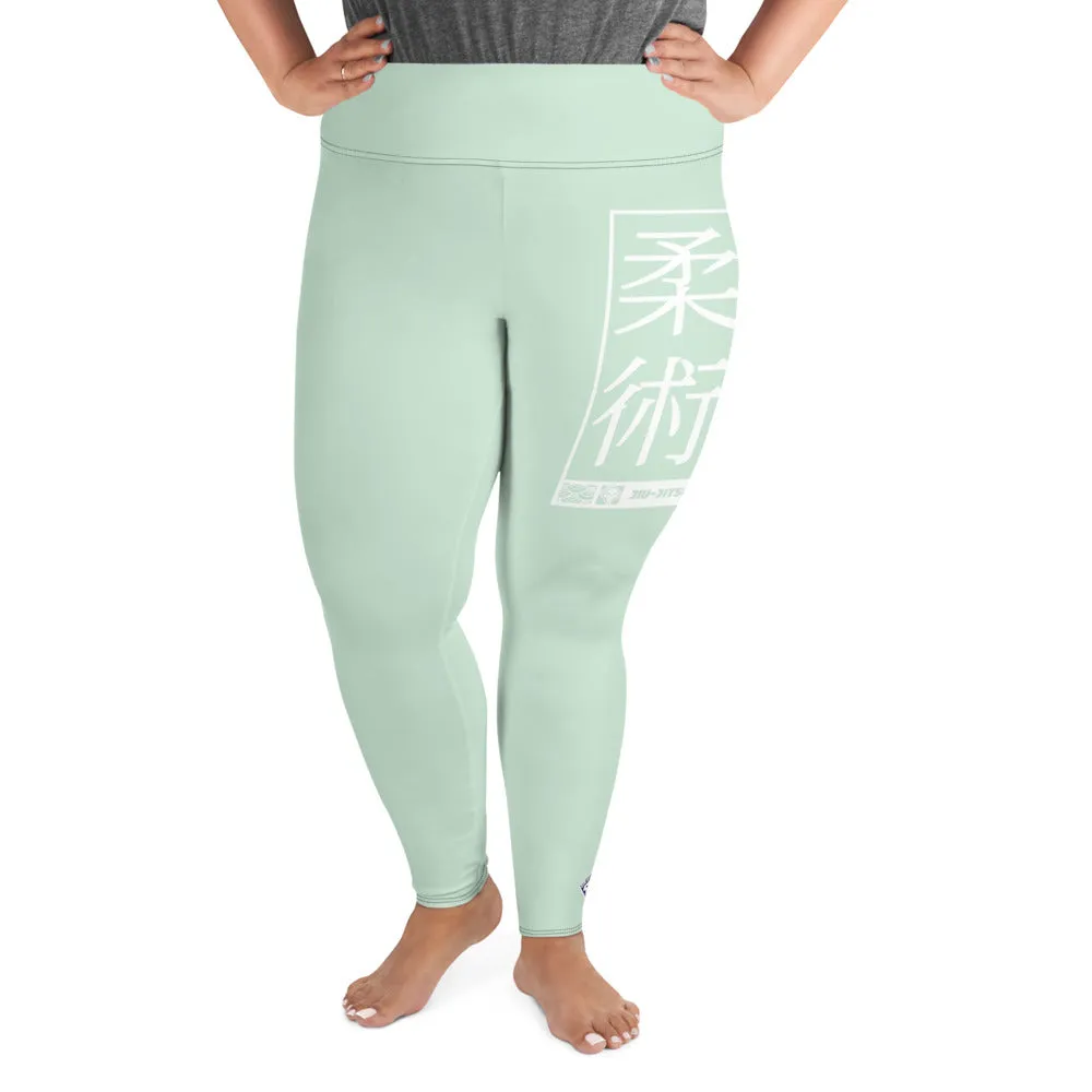 Women's Plus Size Yoga Pants Workout Leggings For Jiu Jitsu 011 - Surf Crest