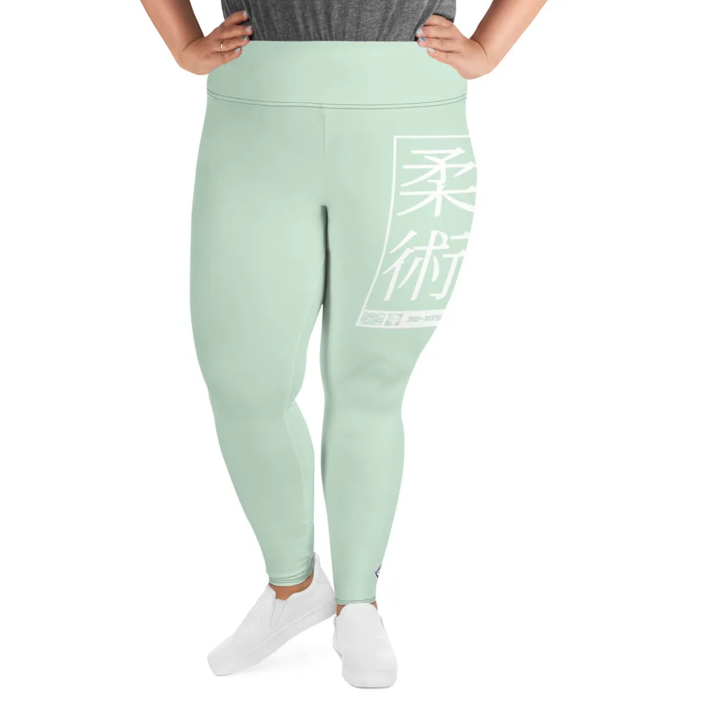 Women's Plus Size Yoga Pants Workout Leggings For Jiu Jitsu 011 - Surf Crest