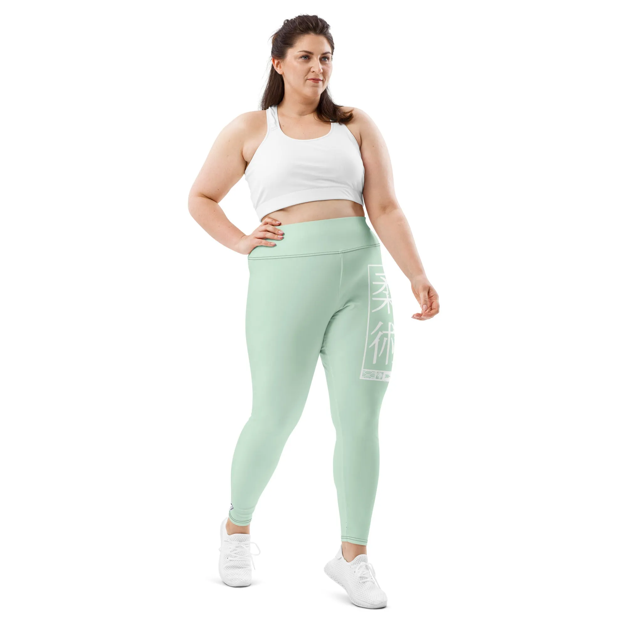 Women's Plus Size Yoga Pants Workout Leggings For Jiu Jitsu 011 - Surf Crest