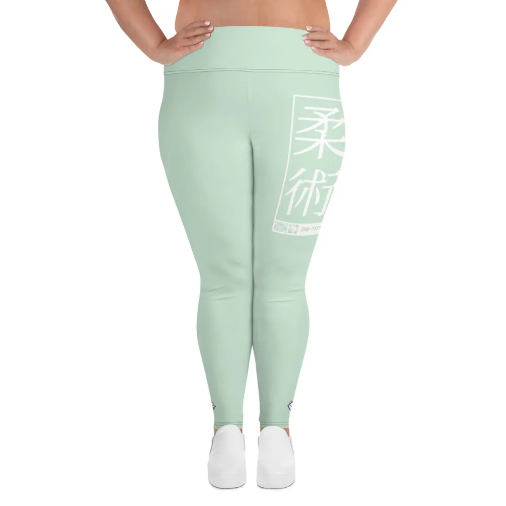 Women's Plus Size Yoga Pants Workout Leggings For Jiu Jitsu 011 - Surf Crest