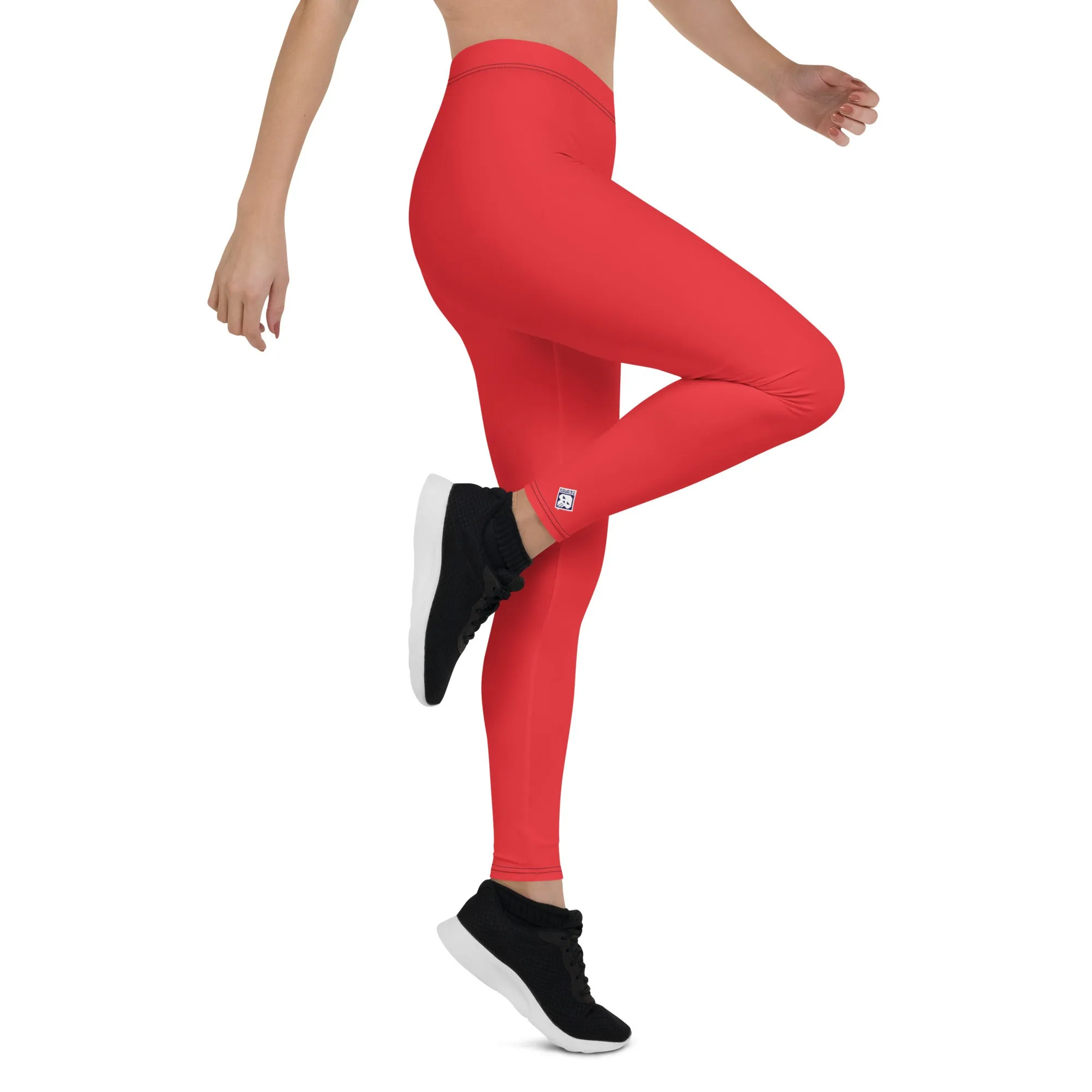 Women's Yoga Pants Workout Leggings For Jiu Jitsu 001 - Scarlet