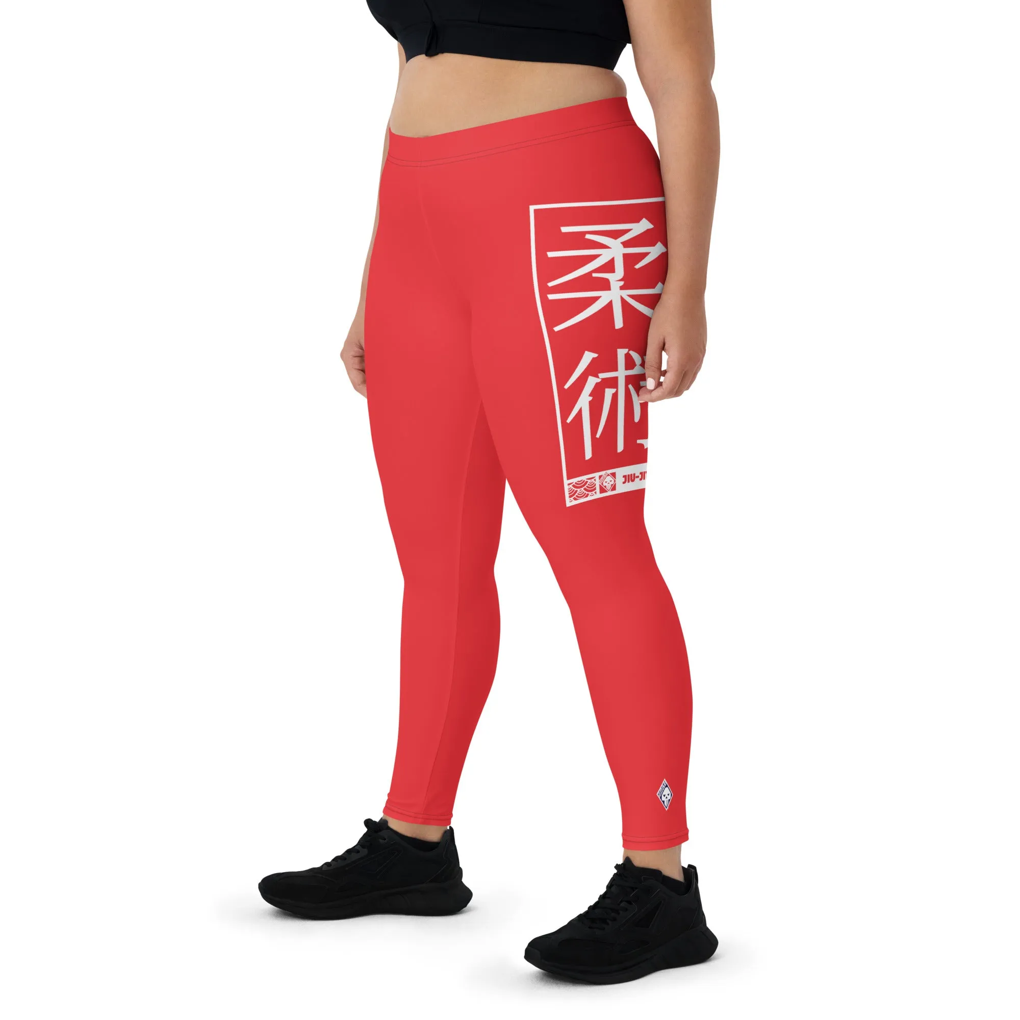 Women's Yoga Pants Workout Leggings For Jiu Jitsu 001 - Scarlet