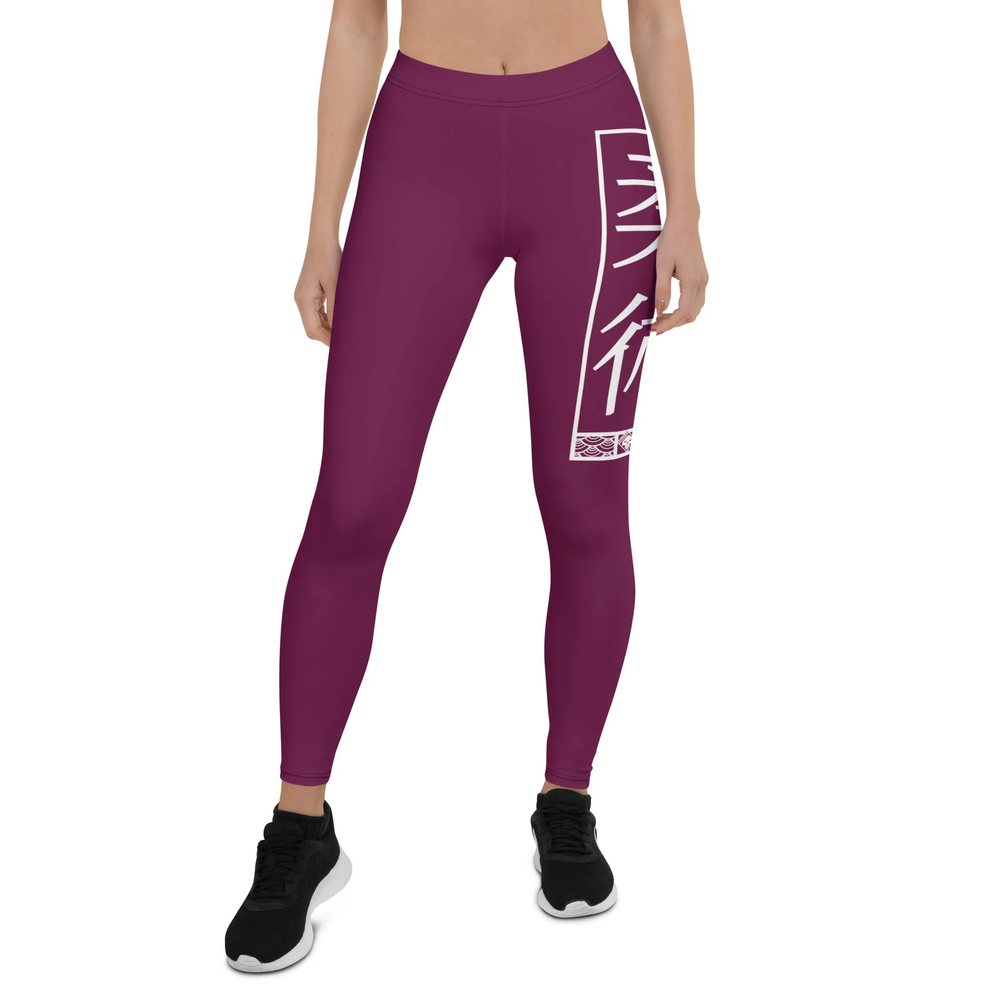 Women's Yoga Pants Workout Leggings For Jiu Jitsu 013 - Tyrian Purple