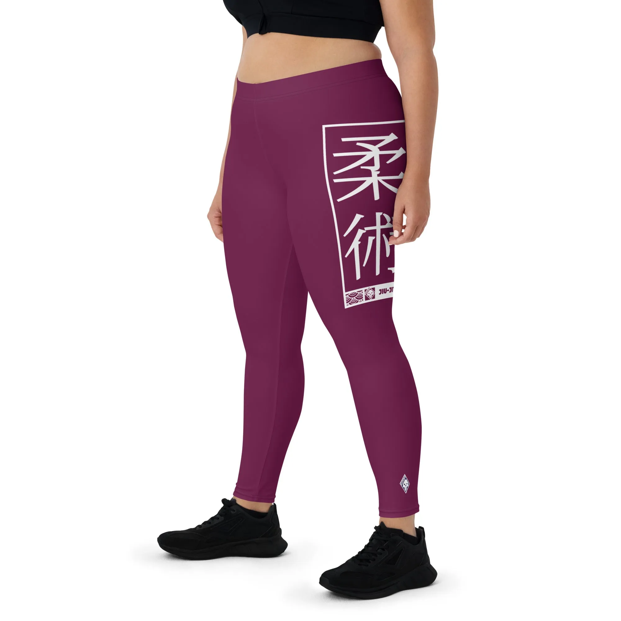 Women's Yoga Pants Workout Leggings For Jiu Jitsu 013 - Tyrian Purple