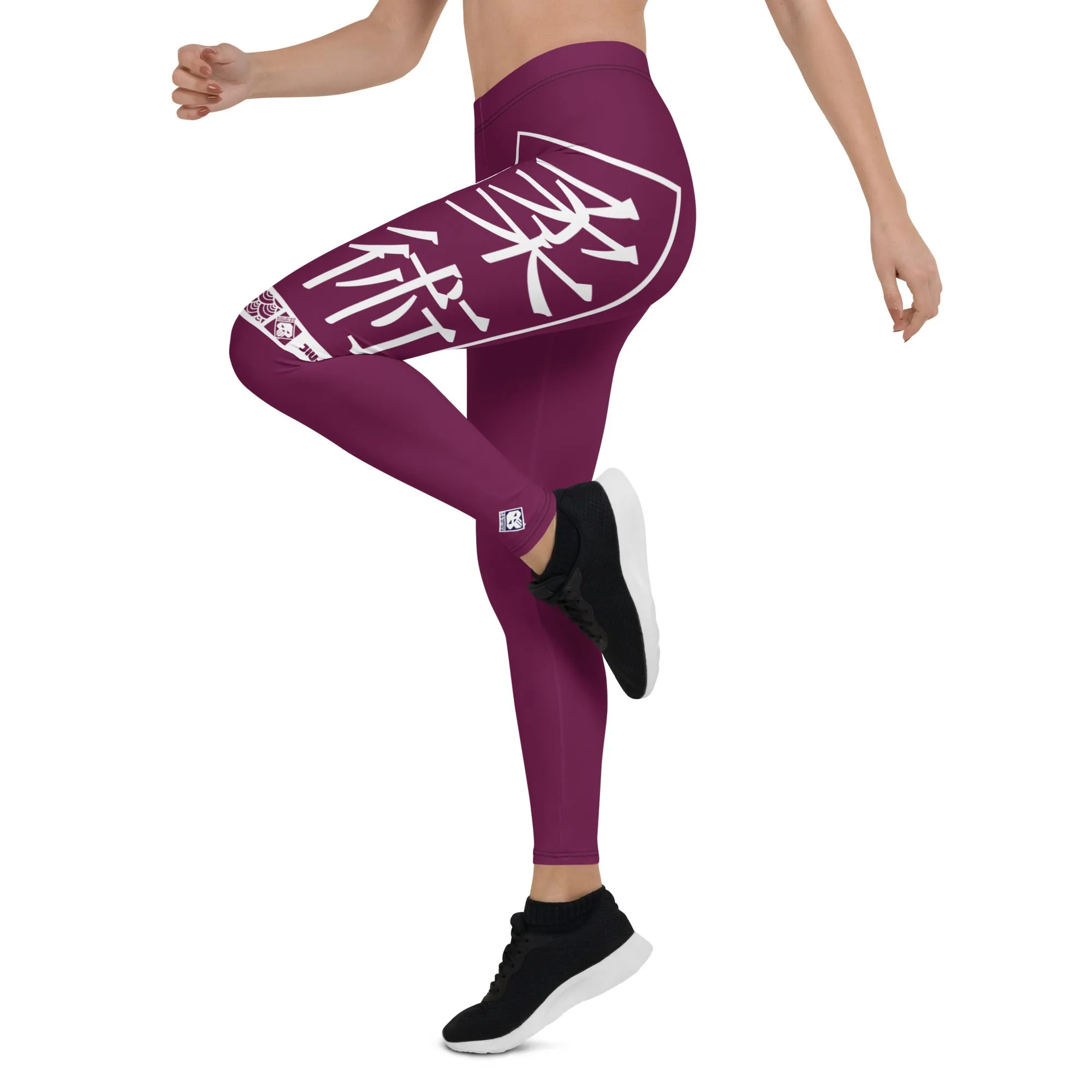 Women's Yoga Pants Workout Leggings For Jiu Jitsu 013 - Tyrian Purple