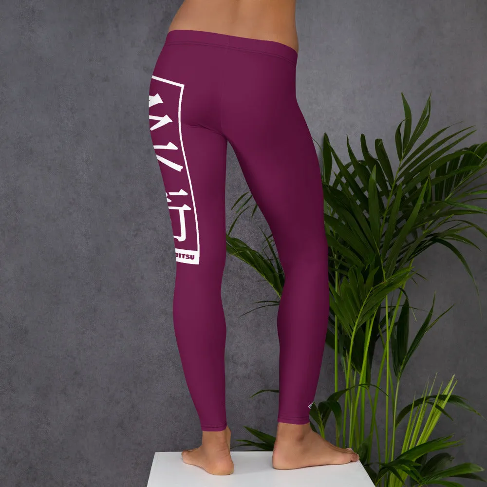 Women's Yoga Pants Workout Leggings For Jiu Jitsu 013 - Tyrian Purple