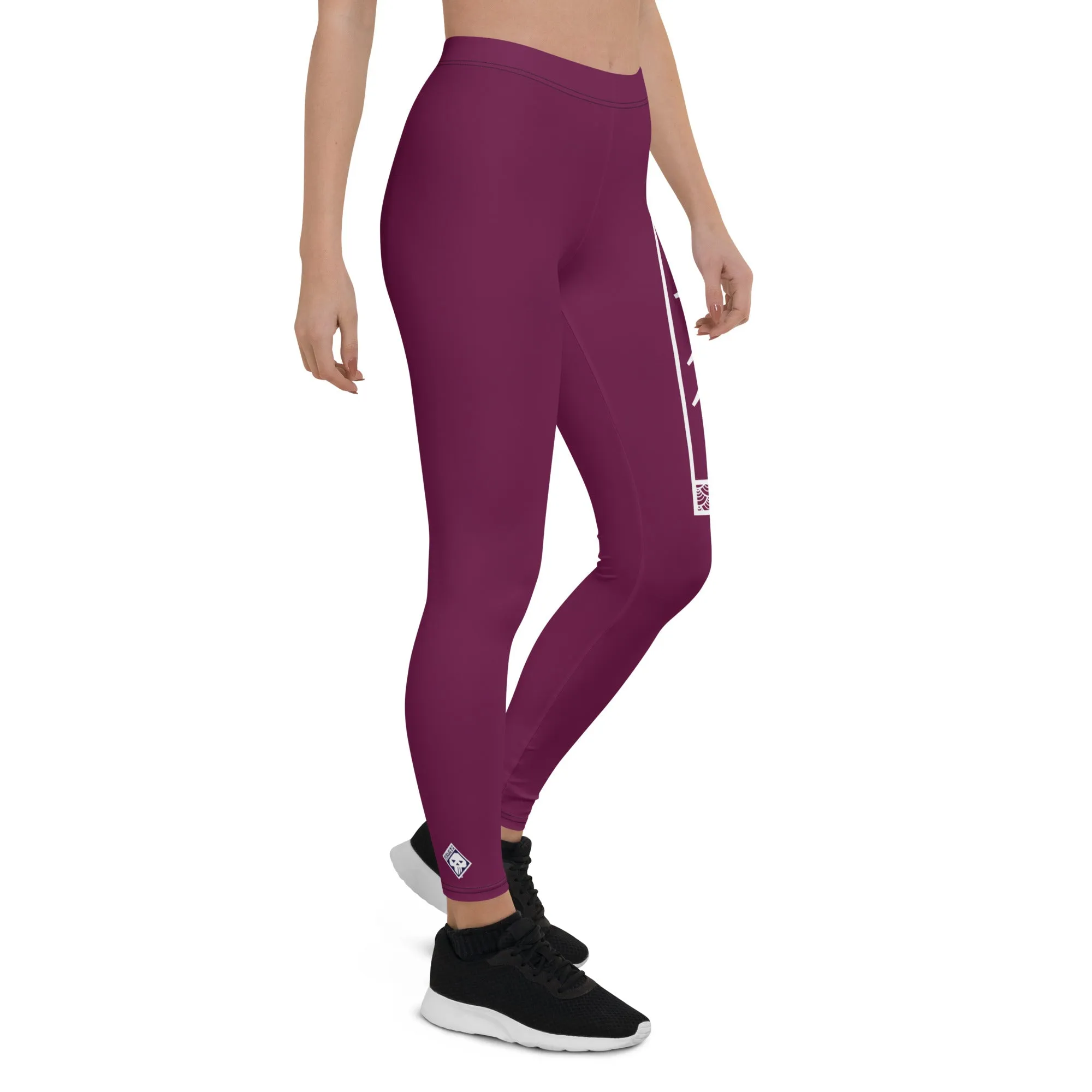 Women's Yoga Pants Workout Leggings For Jiu Jitsu 013 - Tyrian Purple