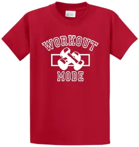 Workout Mode Printed Tee Shirt