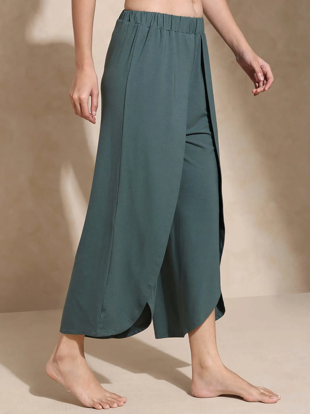 Yoga Tulip Pants Pine Green