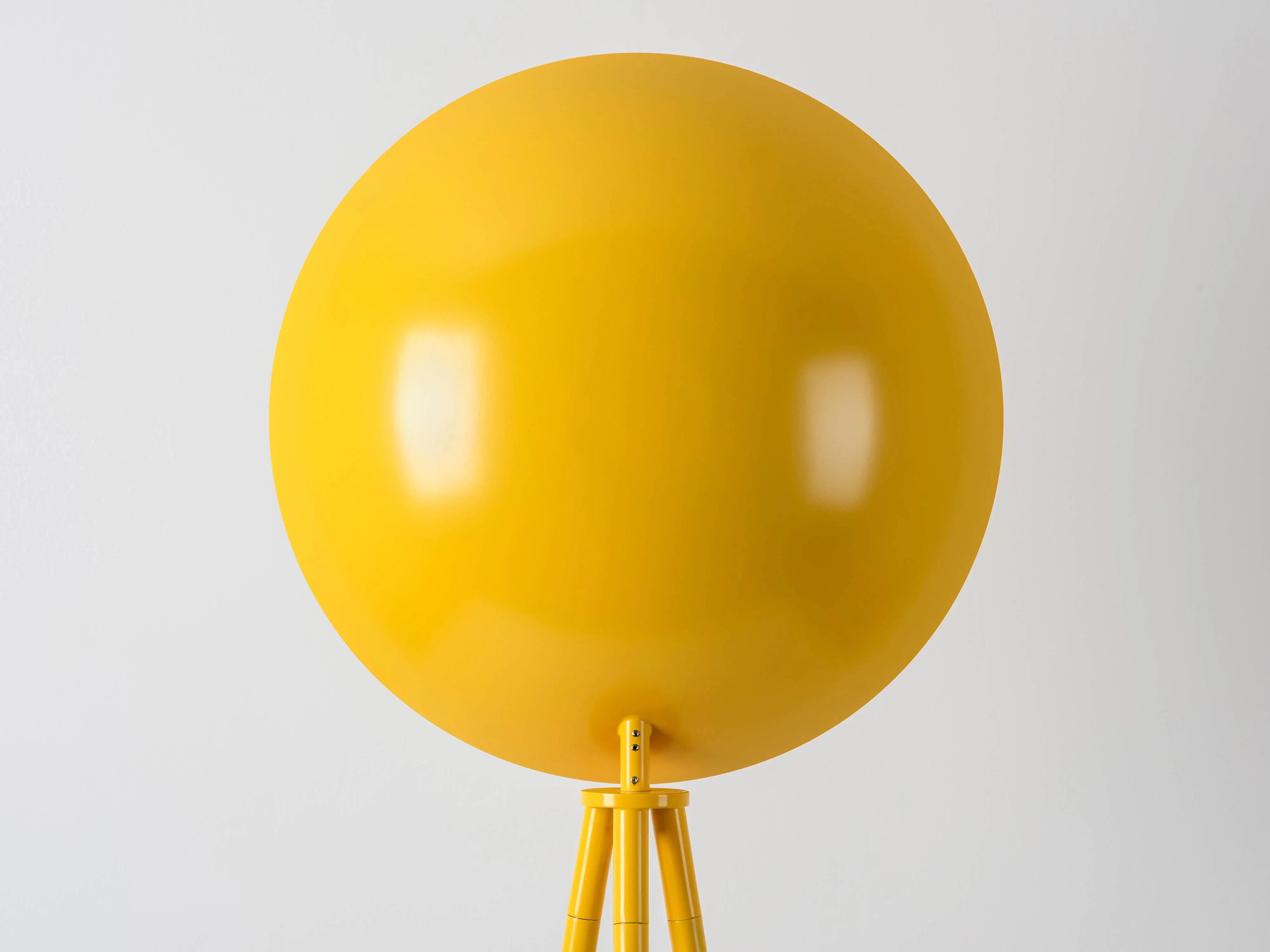 Yolk yellow diffuser floor lamp